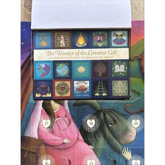 The Wonder of the Greatest Gift Pop Up Book Advent Calendar Ann Voskamp - Picture 4 of 6